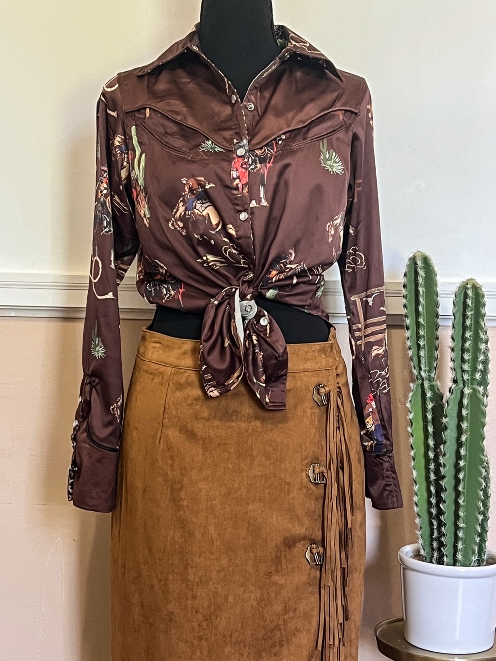 Rodeo Quincy Fringe Nevada Lily Skirt